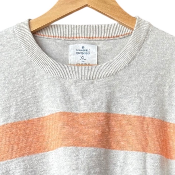 Springfield Reconsider Long Sleeve Striped Shirt‎ Sz XL - Picture 3 of 8